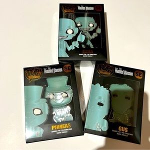 Disney x Funko Pop Haunted Mansion Special Edition Large Pin Set
